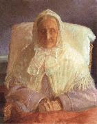 Anna Ancher The Artist-s mother,Anna Hedvig Brondum oil painting on canvas